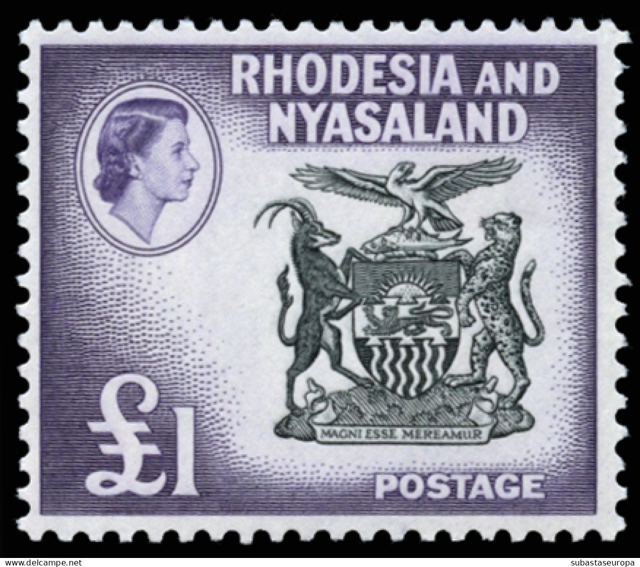 RODESIA NYASSALAND. * 19/32. Preciosa. Cat. 160 €. - Rhodésie & Nyasaland (1954-1963)