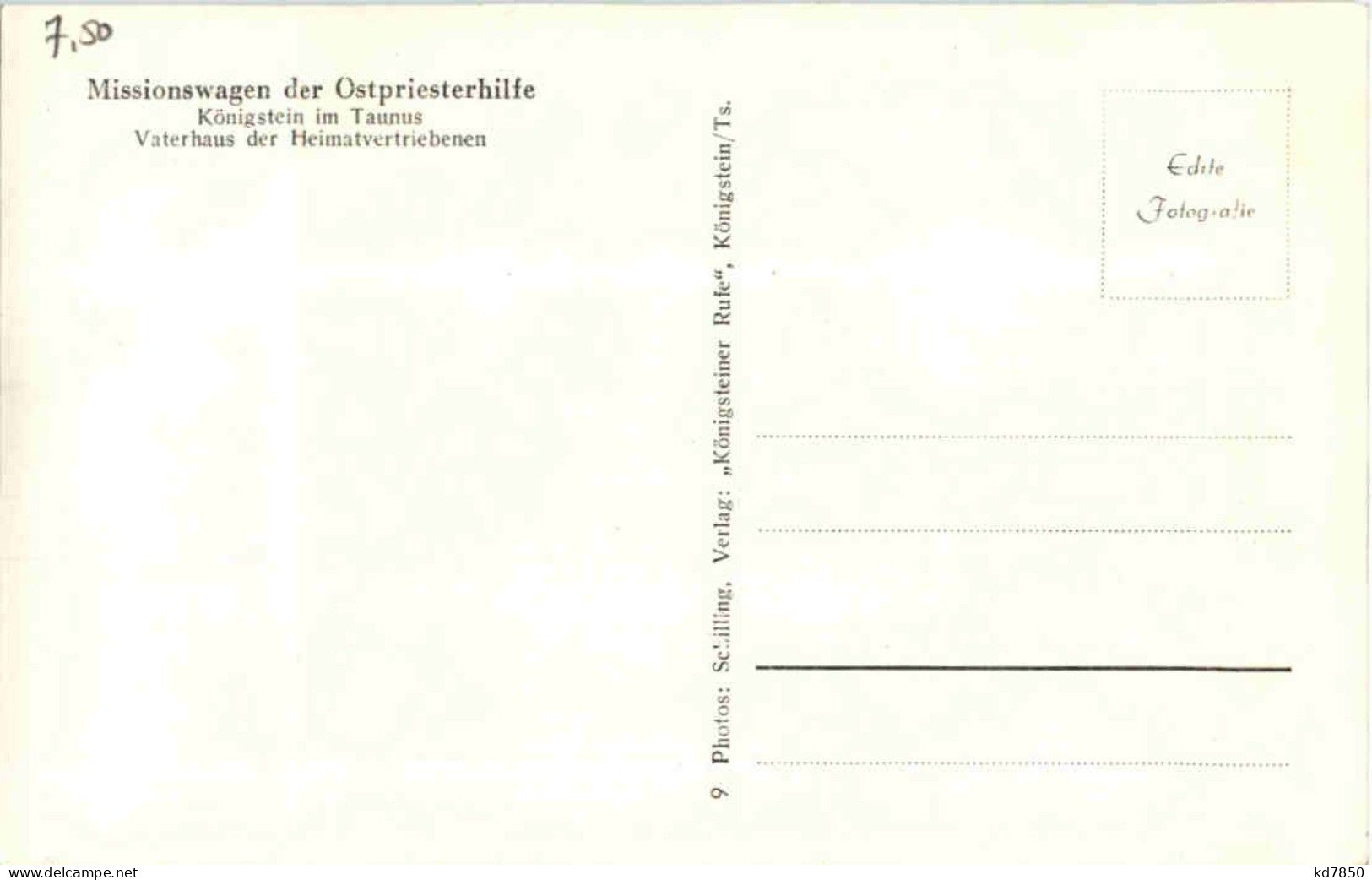 LKW - Missionswagen Der Ostpriesterhilfe - Vrachtwagens En LGV