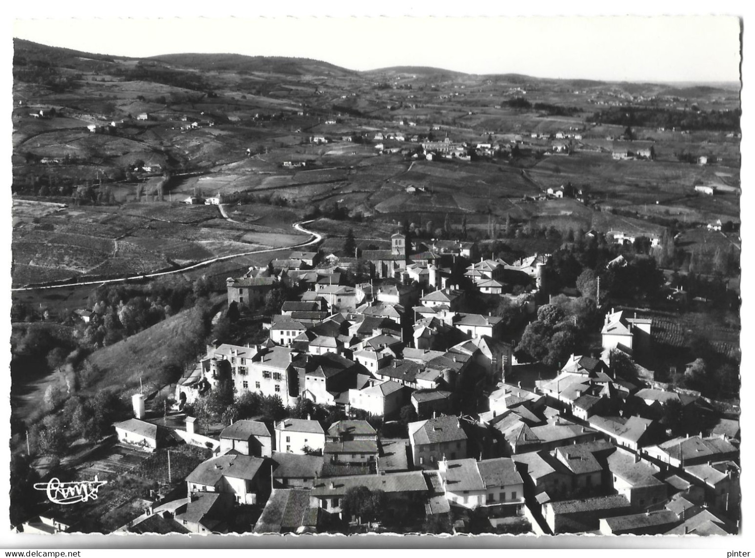 SAINT HAON LE CHATEL - Vue Générale Aérienne - Andere & Zonder Classificatie