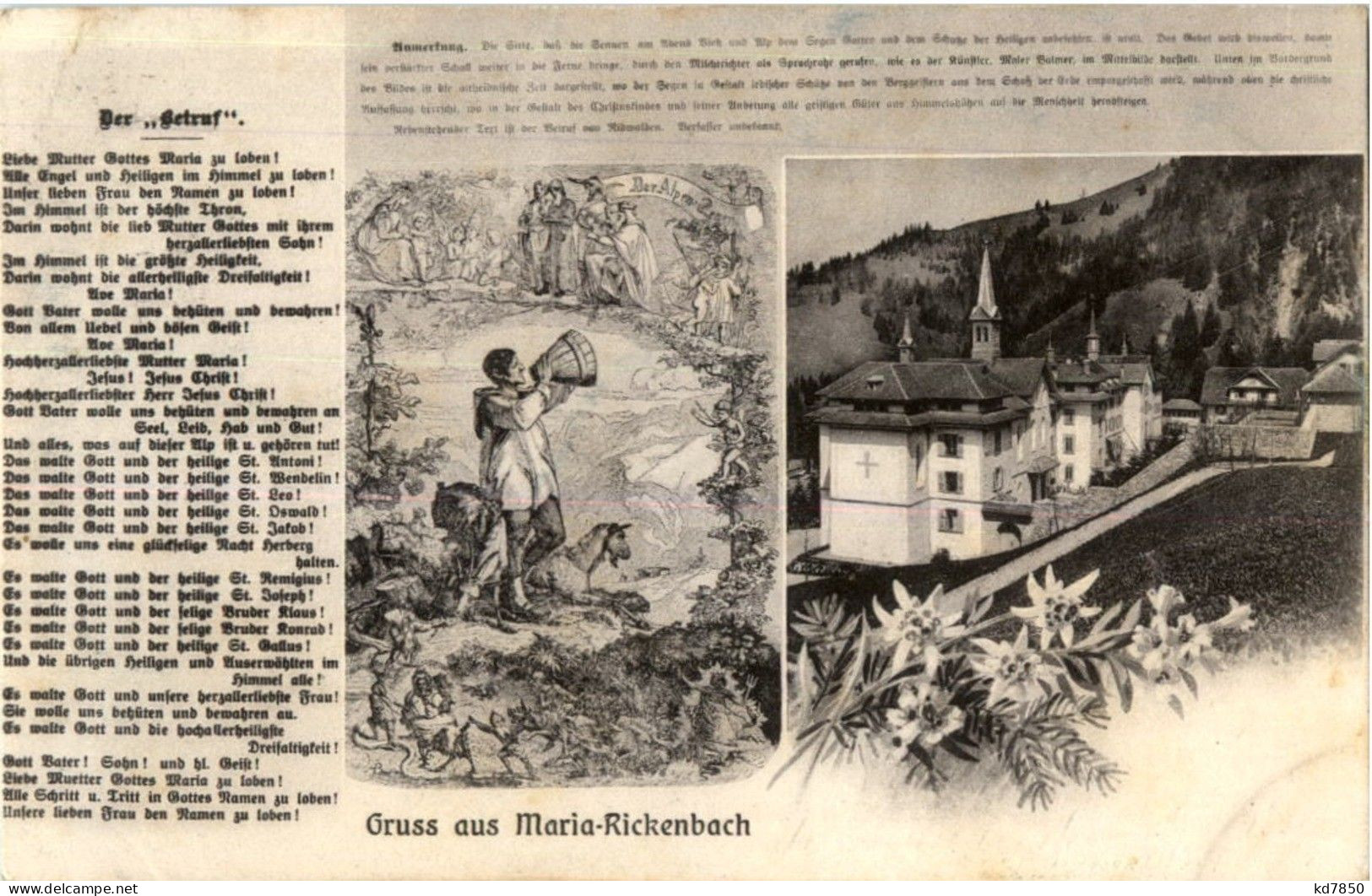 Gruss Aus Maria Rickenbach - Andere & Zonder Classificatie