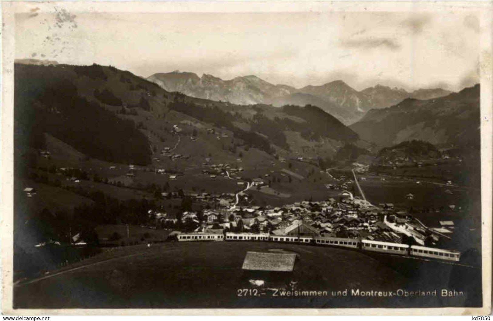 Zweisimmen - Montreux Oberland Bahn - Zweisimmen