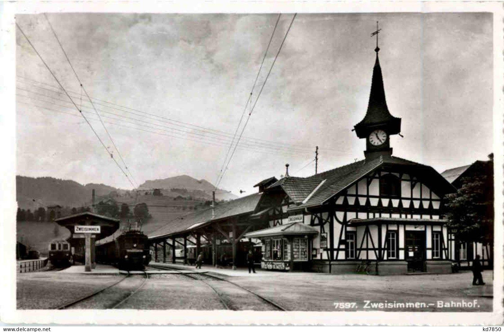 Zweisimmen - Bahnhof - Zweisimmen