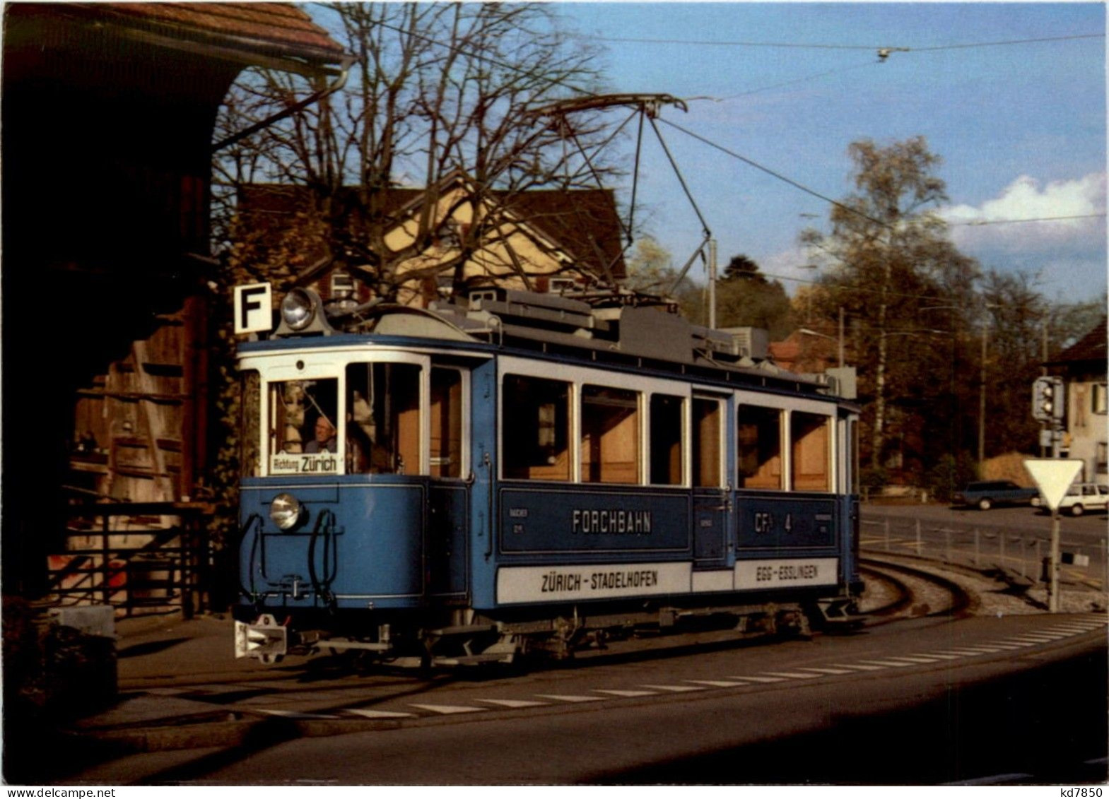 Zürich - Forchbahn - Tranvía