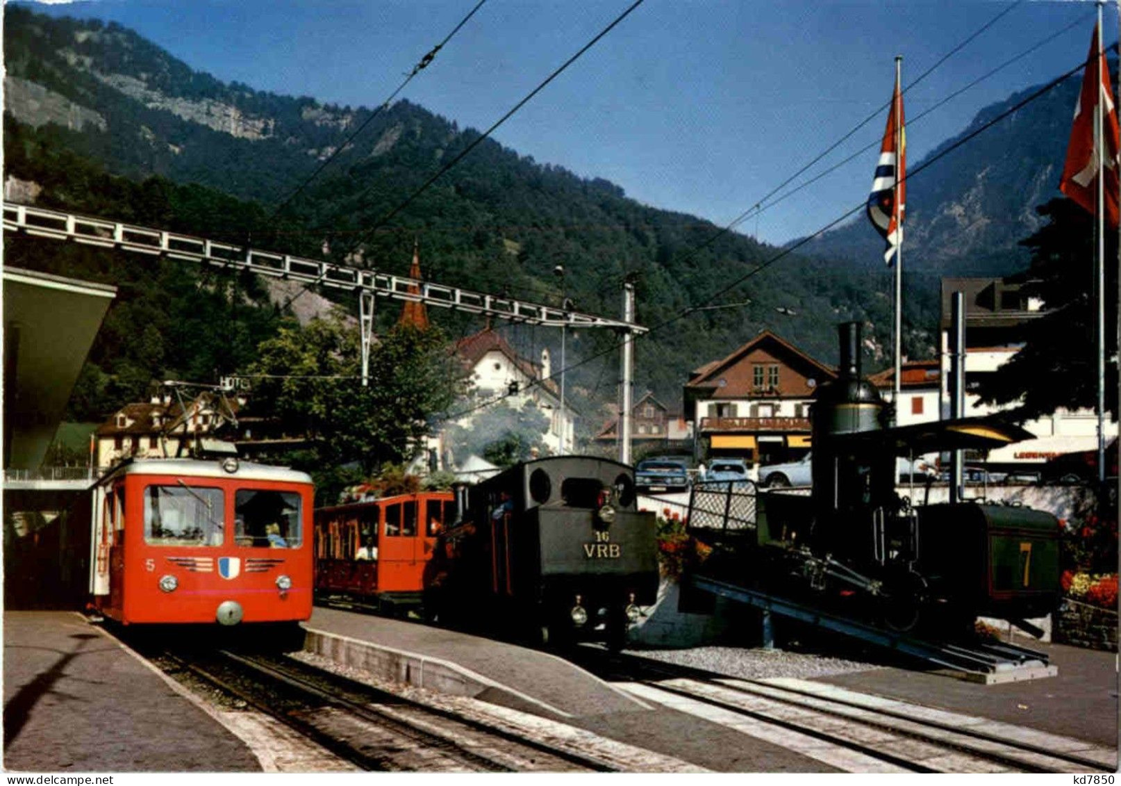 Vitznau Rigi Bahn - Eisenbahn - Vitznau