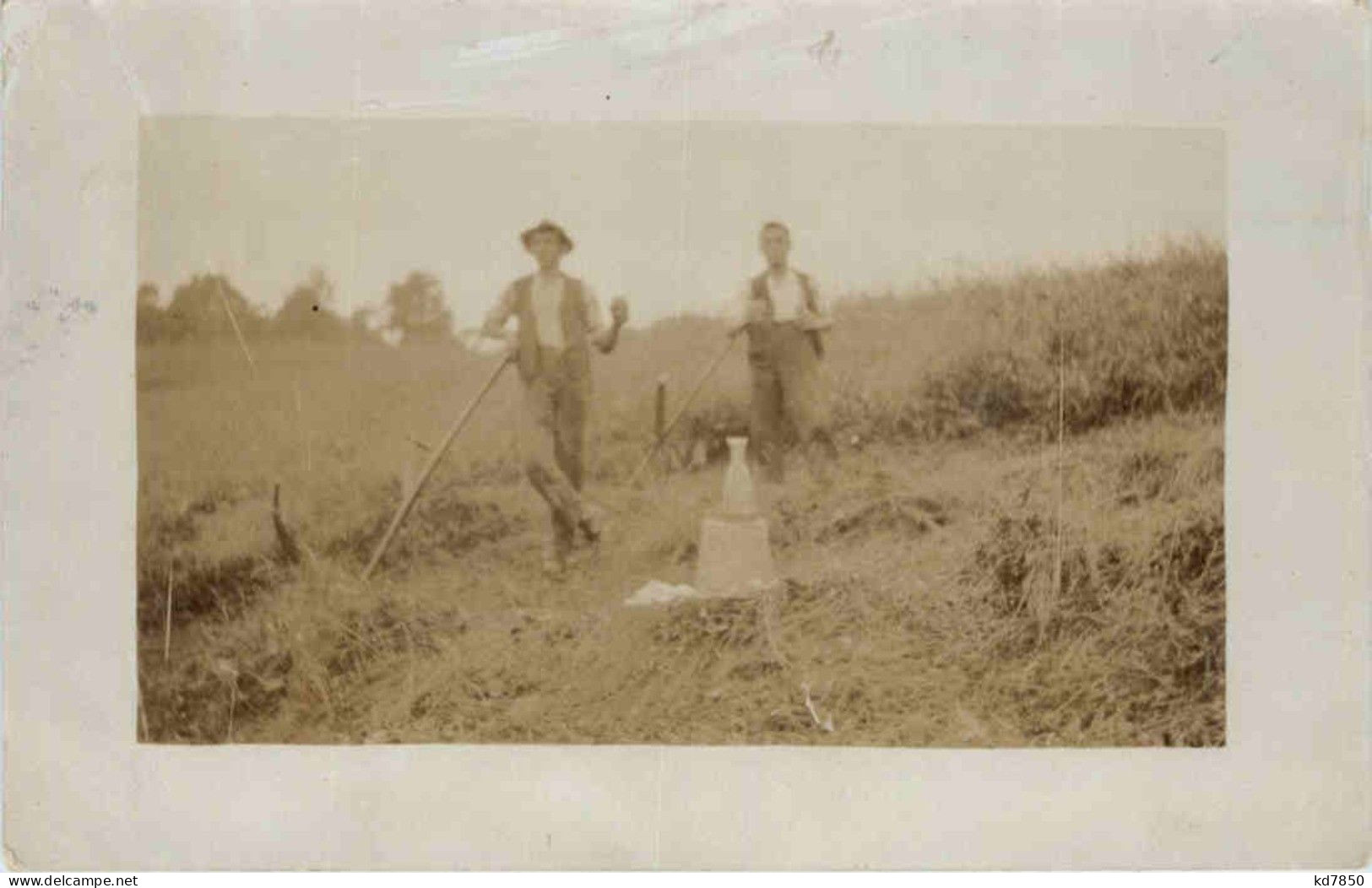 Bauern Beim Heuen - Farmers