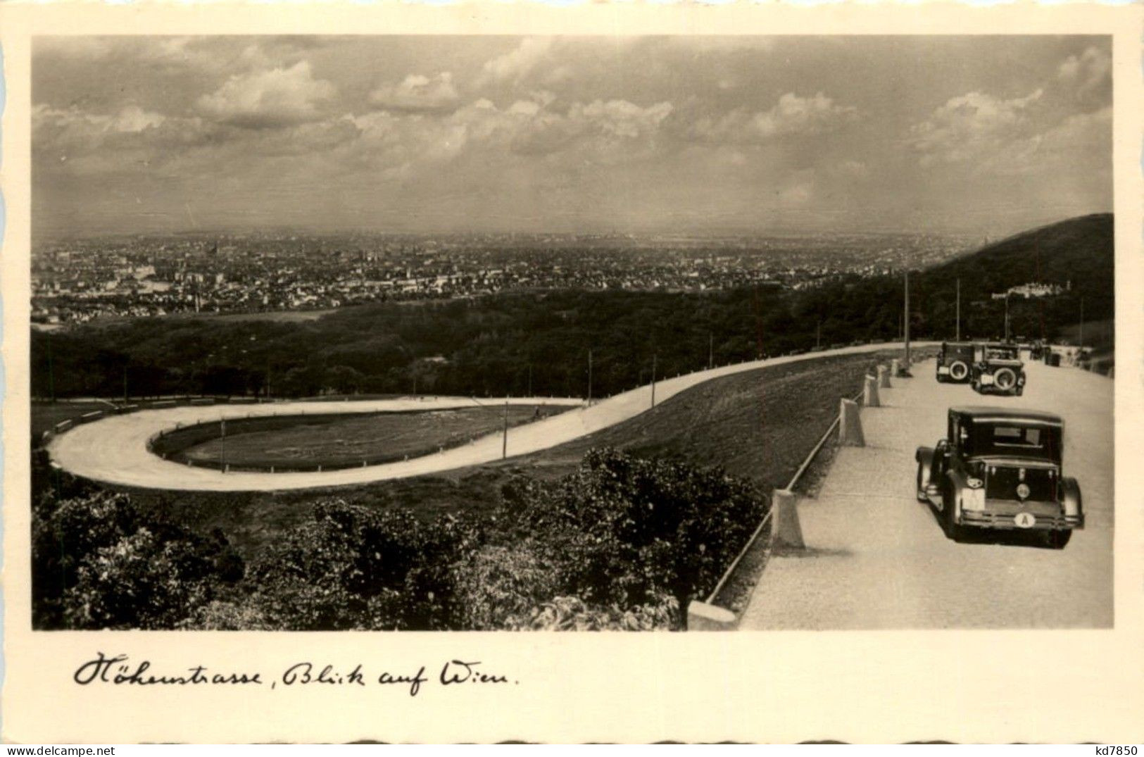 Höhenstrasse - Blick Auf Wien - Auto - Andere & Zonder Classificatie