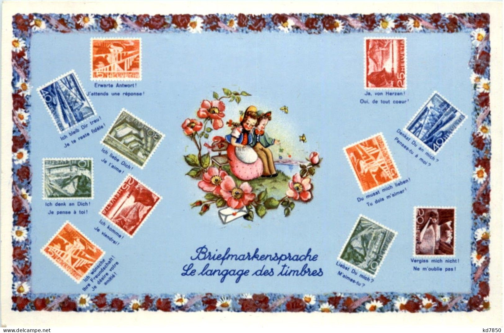 Briefmarken - Stamps - Sellos (representaciones)