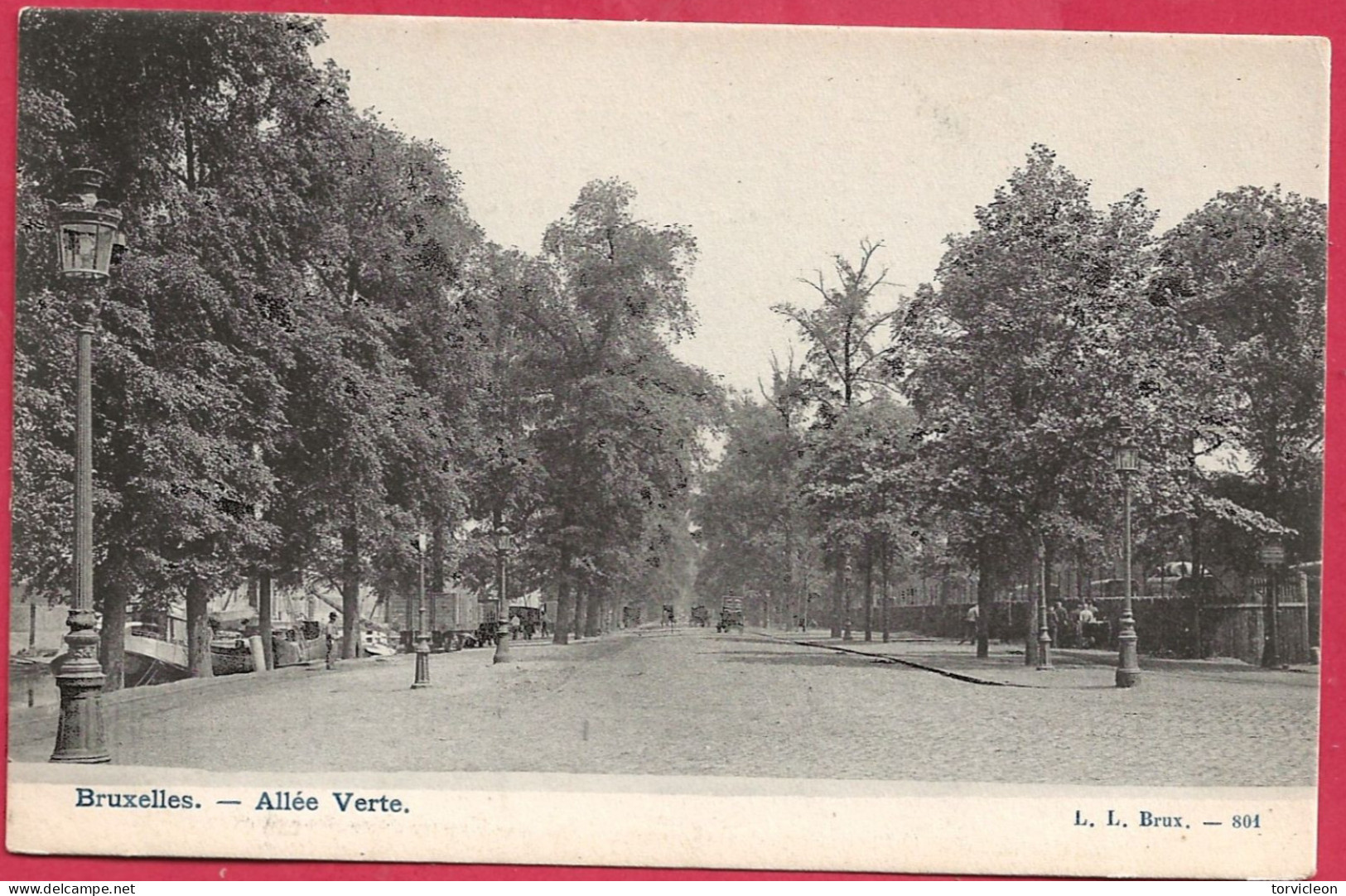 C.P. Bruxelles =  Allée  Verte - Brüssel (Stadt)