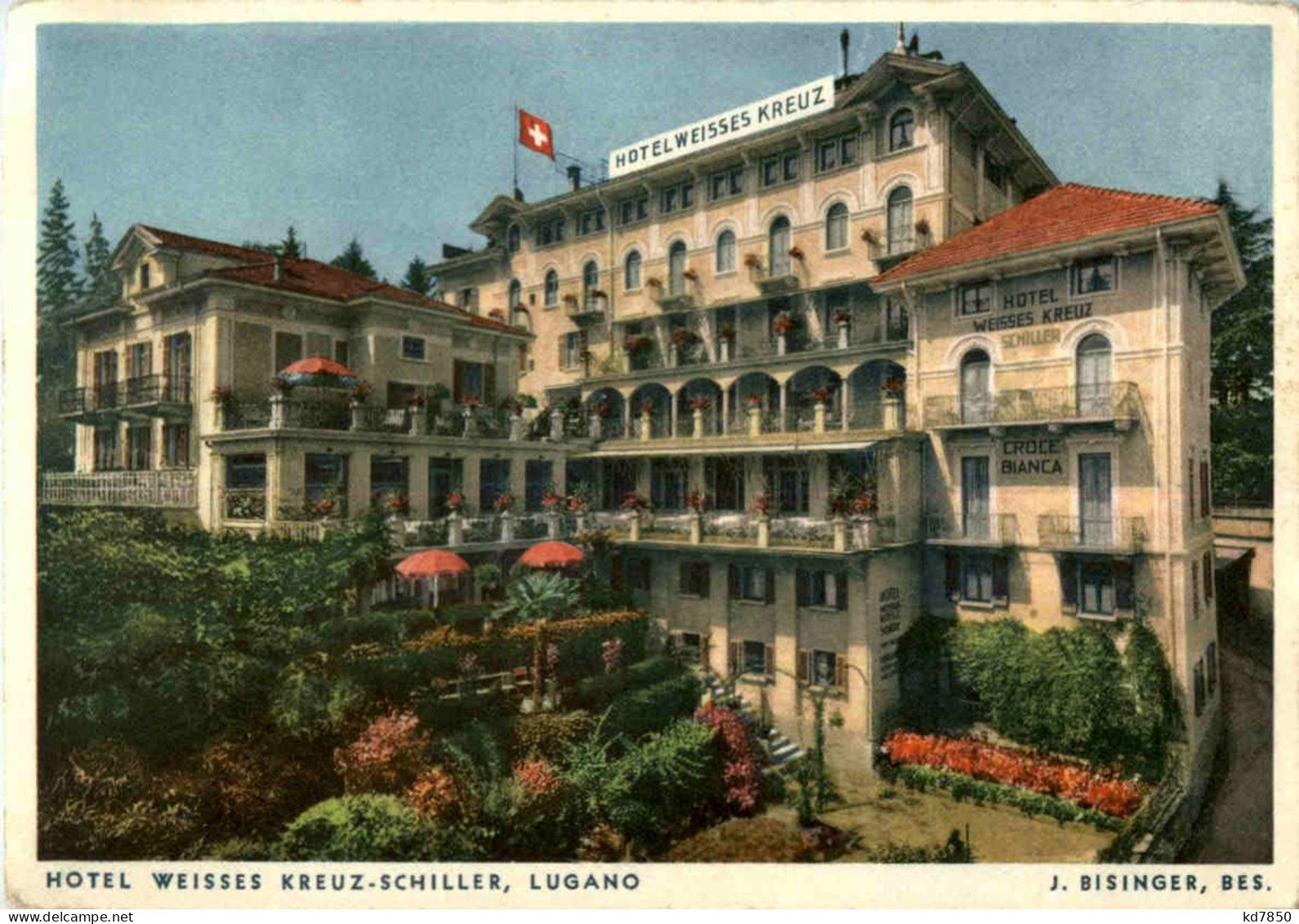 Lugano - Hotel Weisses Kreuz - Lugano