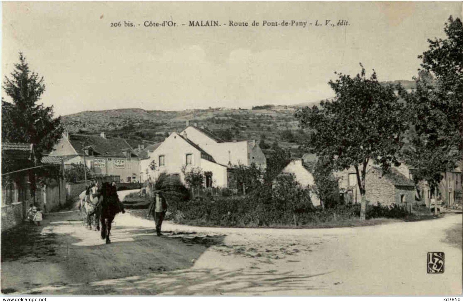 Malain - Route De Pont De Pany - Autres & Non Classés