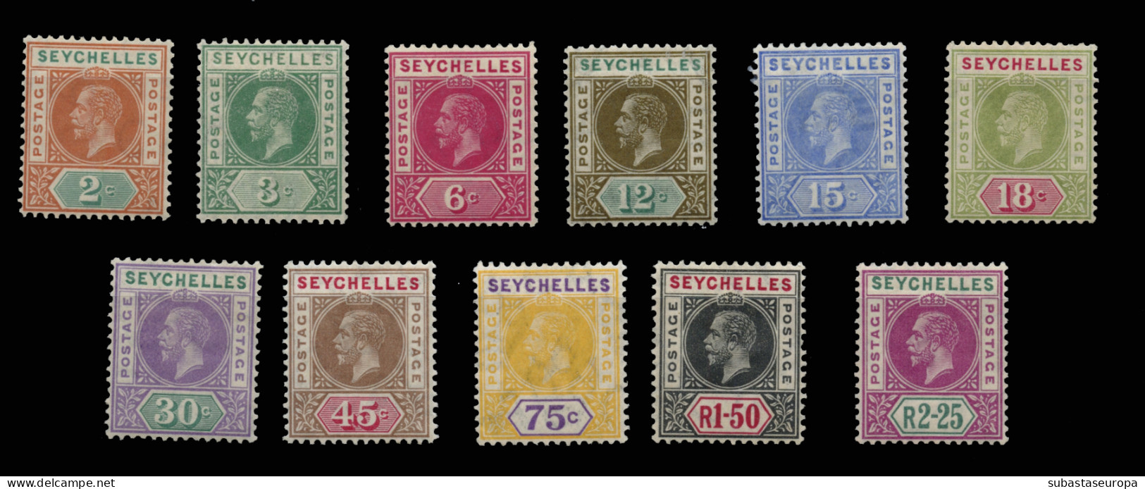 SEYCHELLES. * 63/73. Bastante Bonita. Cat. 110 €. - Seychellen (1976-...)