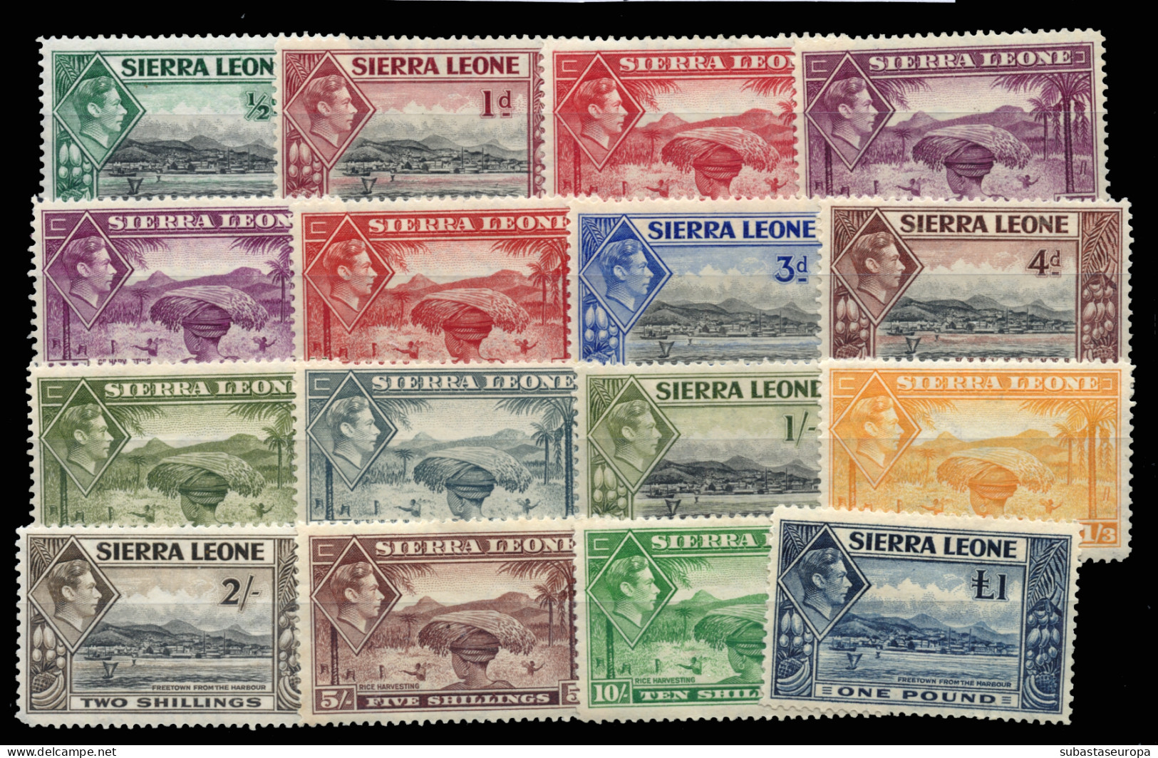 SIERRRA LEONA. * 158/71. Bonita. Cat. 120 €. - Sierra Leone (...-1960)
