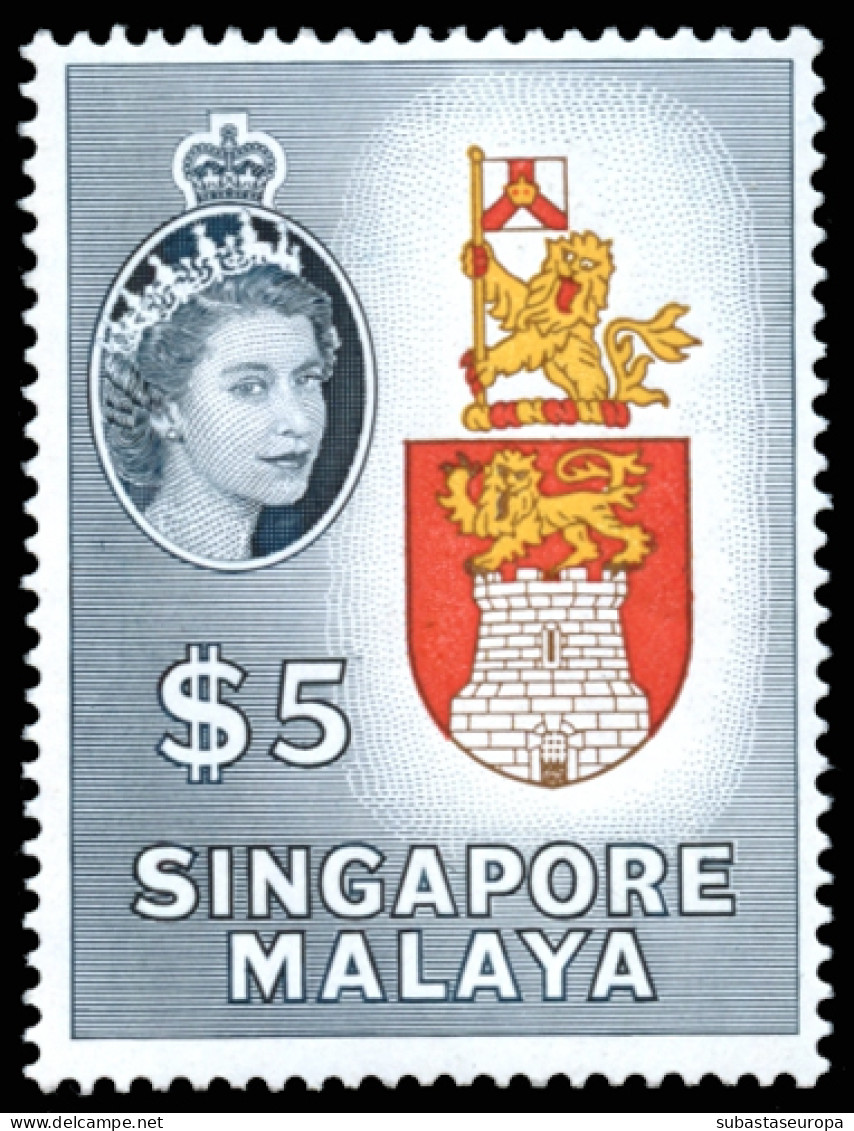 SINGAPUR. * 28/42. Bonita. Cat. 135 €. - Singapore (...-1959)