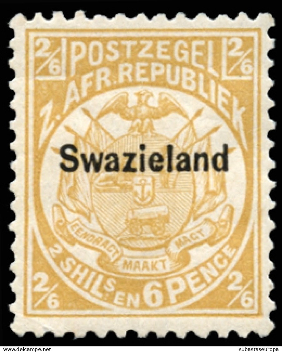 SWAZILAND. * 1/8. Rarísima. Cat. 680 €. - Swasiland (...-1967)