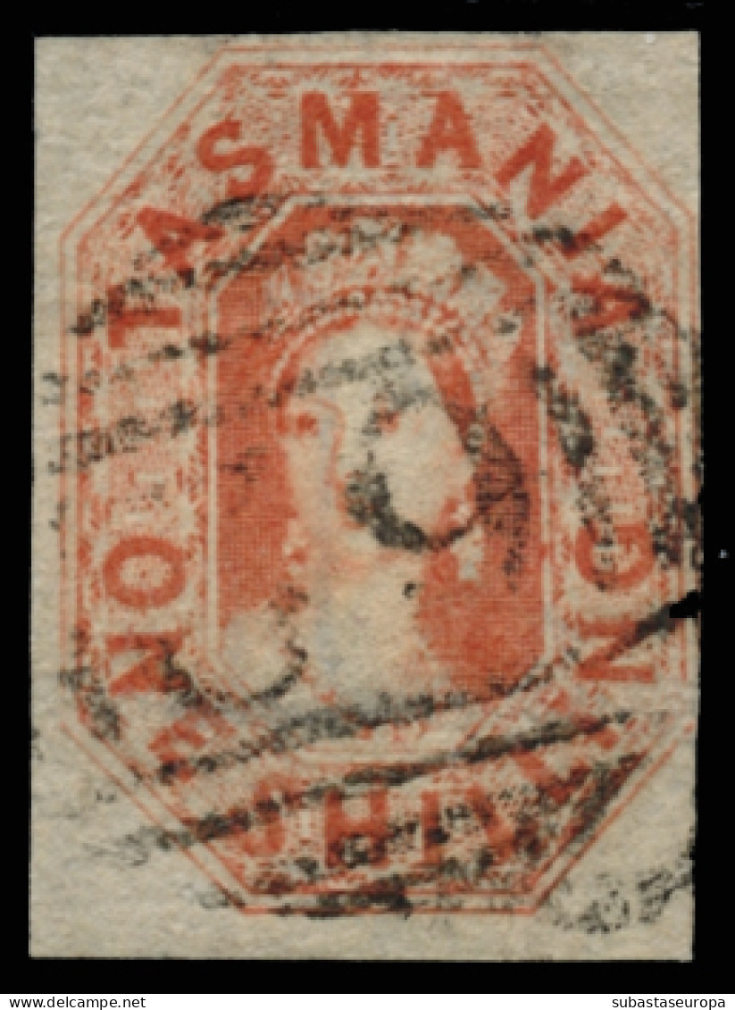 TASMANIA. Ø 11/13 Y 15. El Nº 13 Márgenes Recortados. Calidad Regular. Cat. 215 €. - Used Stamps