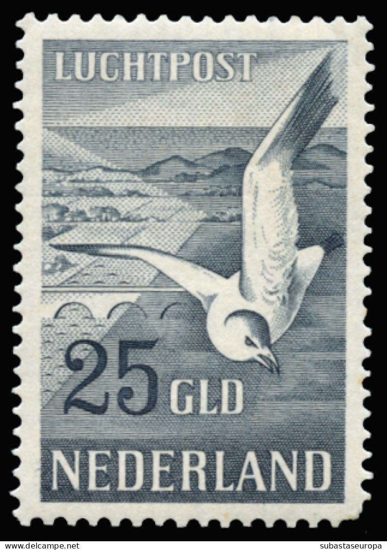 HOLANDA. * Av. 12/13. Gaviotas. Cat. 400 €. - Airmail