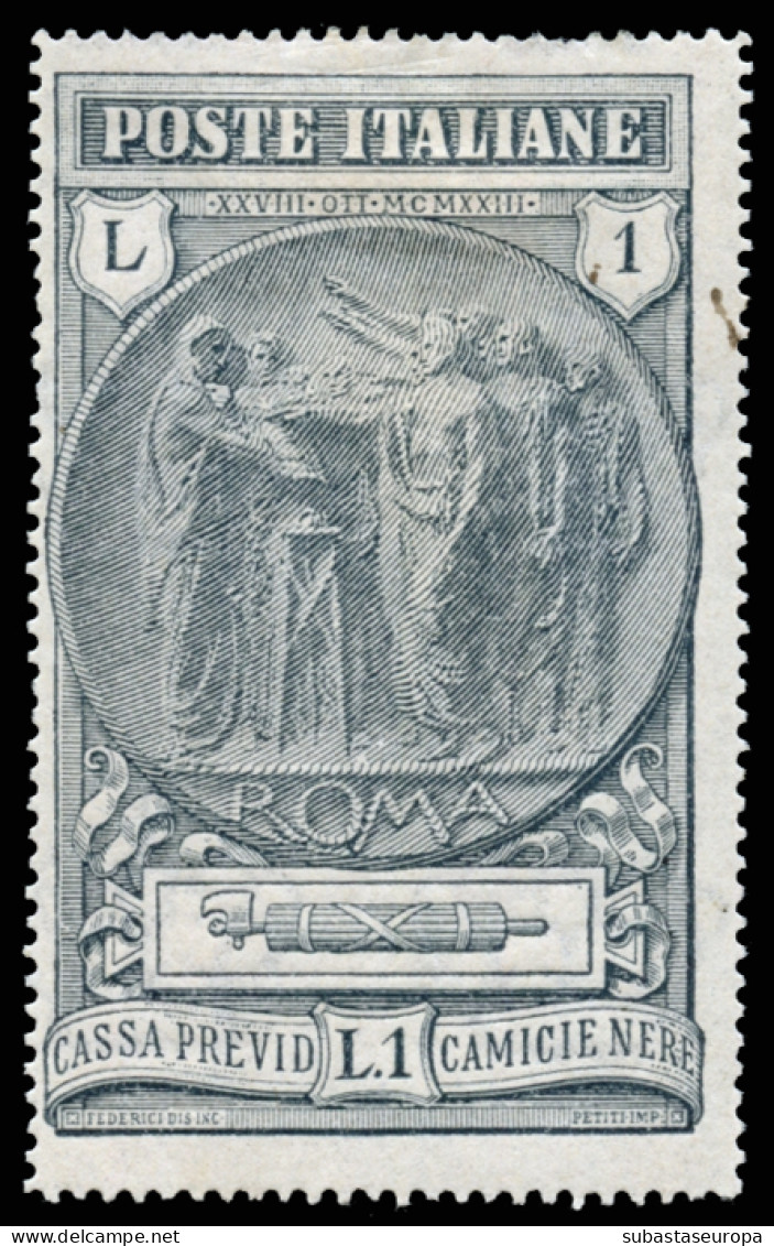 ITALIA. * 140/42. Cat. 120 €. - Mint/hinged