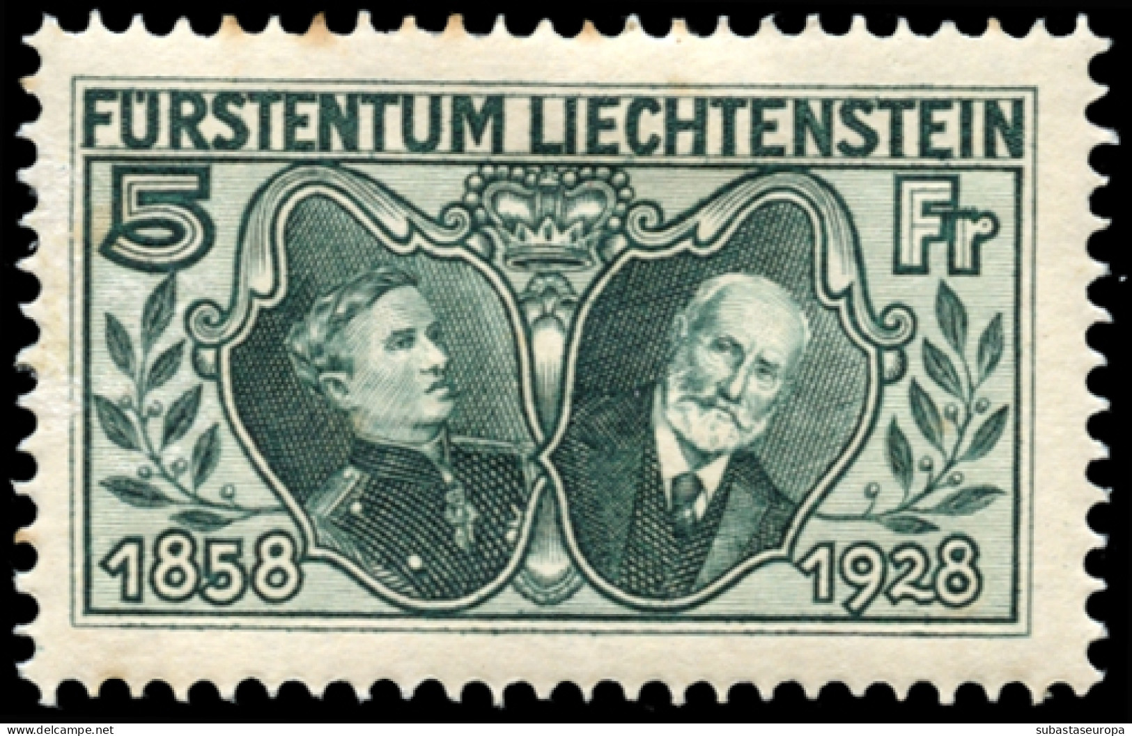 LIECHTENSTEIN. * 82/89. Inapreciables Sombras Del Tiempo. Cat. 450 €. - Unused Stamps