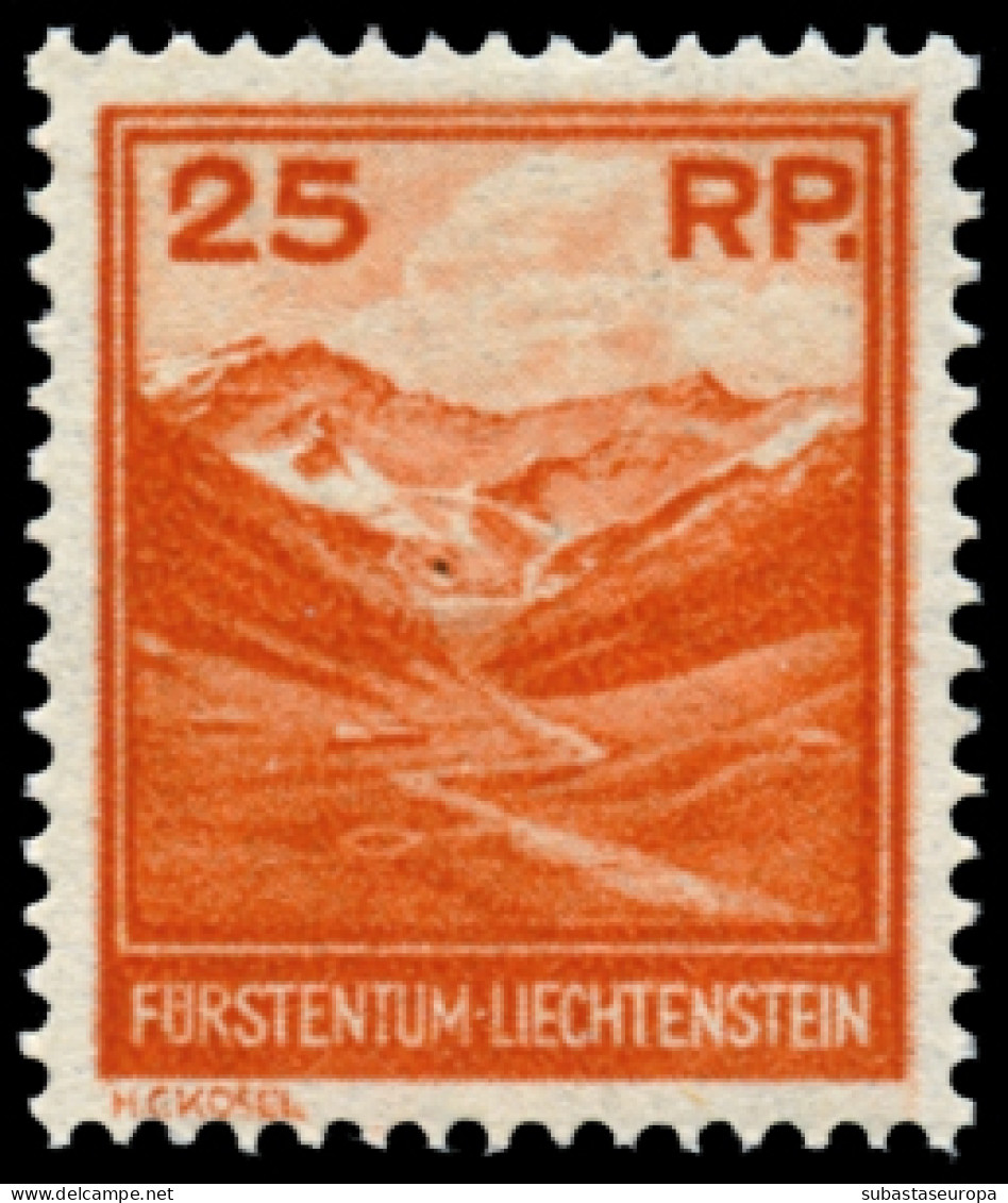 LIECHTENSTEIN. * 111/13. Bonita. Cat. 370 €. - Unused Stamps