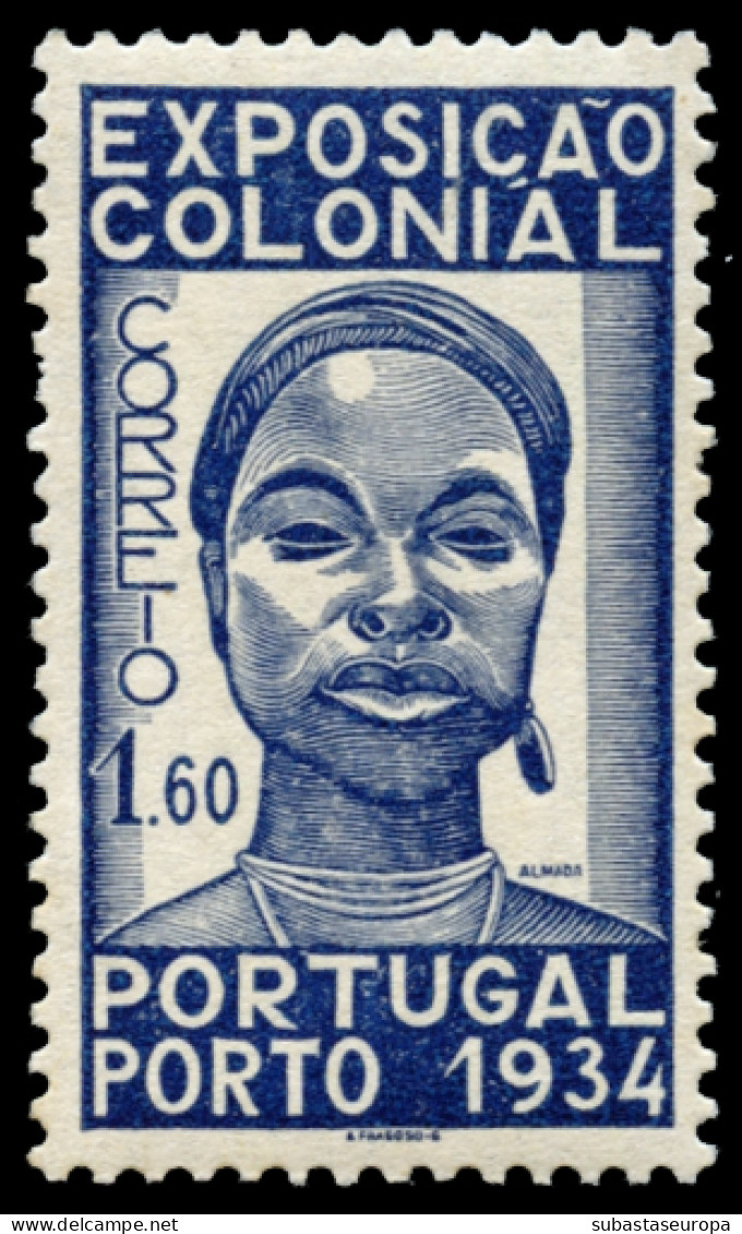 PORTUGAL. ** 572/74. Expo Colonial. Mundifil Nº 561/63 (240 €). Preciosa. Cat. 165 €. - Nuevos