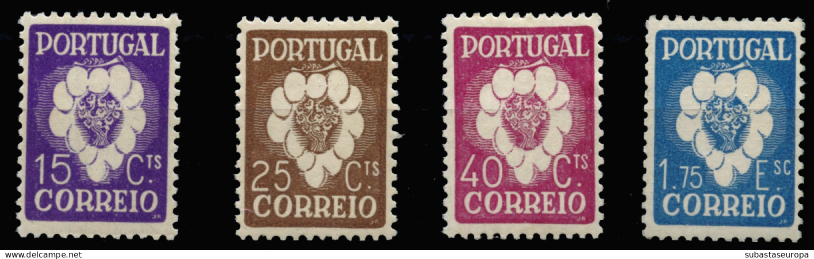 PORTUGAL. ** 588/91. Congreso Del Vino. Mundifil 579/82-130€. Bonita. Cat. 85 €. - Unused Stamps