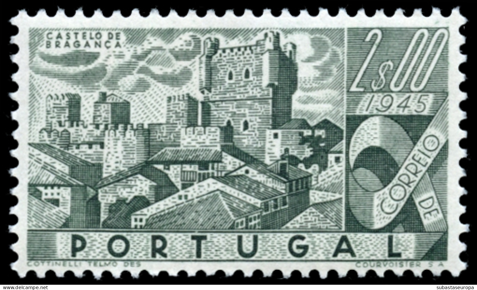 PORTUGAL. ** 675/82. Castillos. Mundifil Nº 664/71 (265€). Cat. 185 €. - Unused Stamps