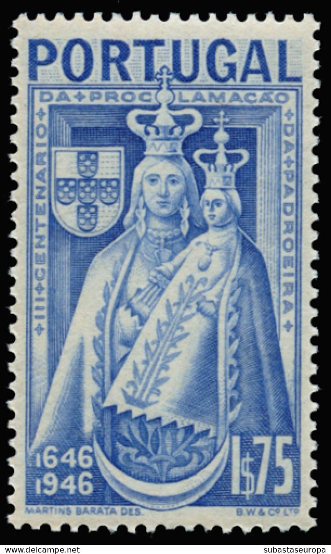 PORTUGAL. ** 684/87. Patrona De Portugal. Mundifil Nº 673/76 (18 €). Cat. 11 €. - Ongebruikt