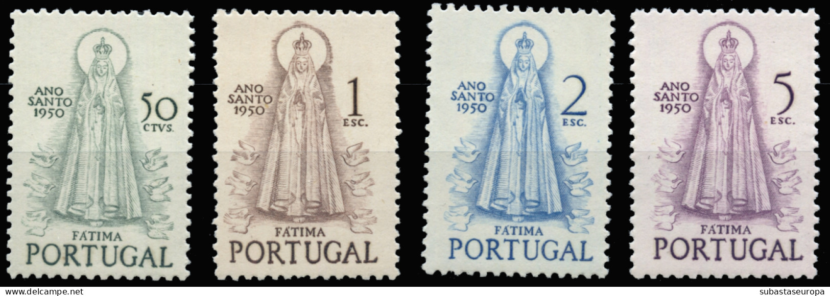 PORTUGAL. ** 730/33. Año Santo. Mundifil Nº 719/22 (230 €). Cat. 140 €. - Unused Stamps