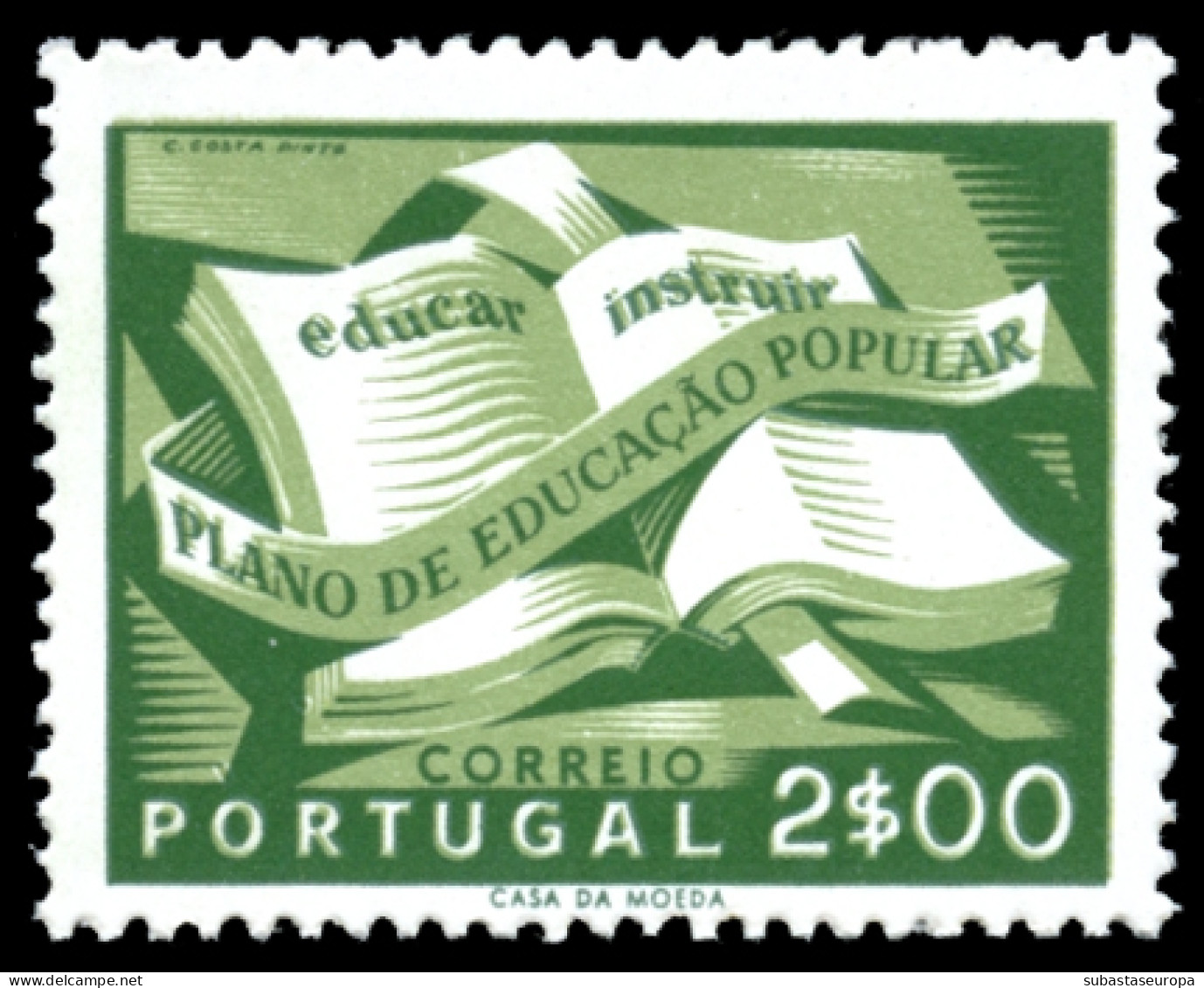 PORTUGAL. ** 807/10. Educación Popular. Mundifil Nº 796/99 (130 €). Cat. 80 €. - Ungebraucht