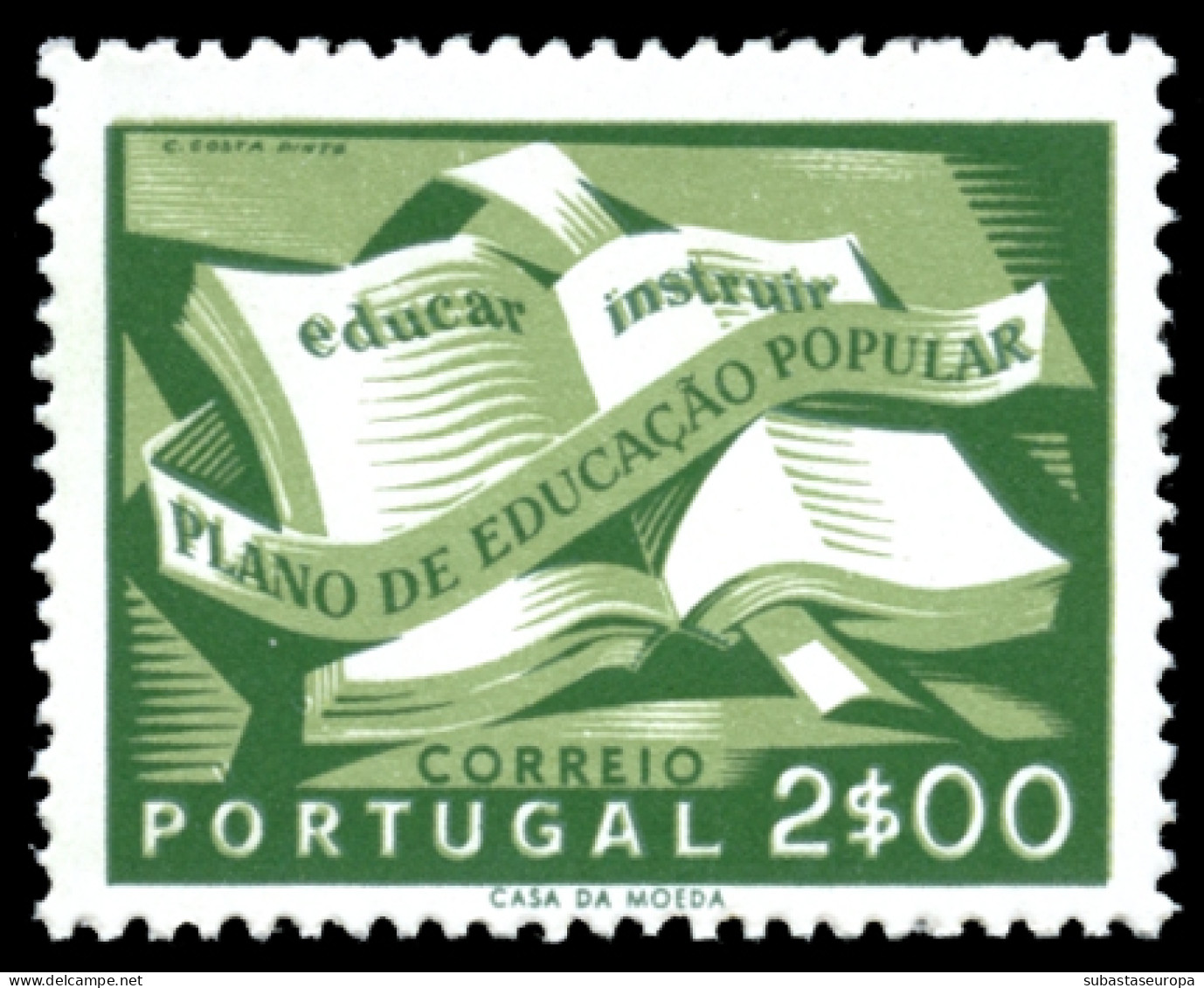 PORTUGAL. ** 807/10. Educación Popular. Mundifil Nº 796/99 (130 €). Cat. 80 €. - Unused Stamps