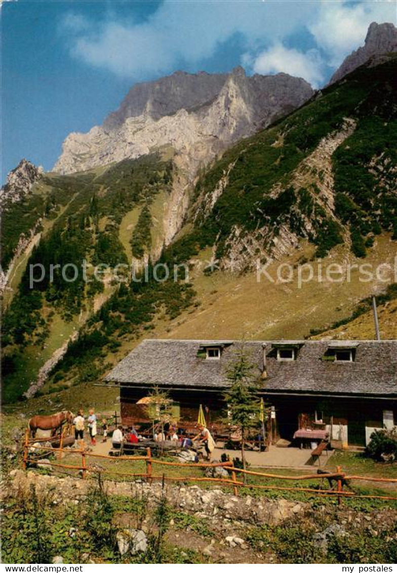 73785876 Raetikon Sarotiahuette Des OeAV Mit Zimba Und Zwoelferkopf Raetikon - Andere & Zonder Classificatie