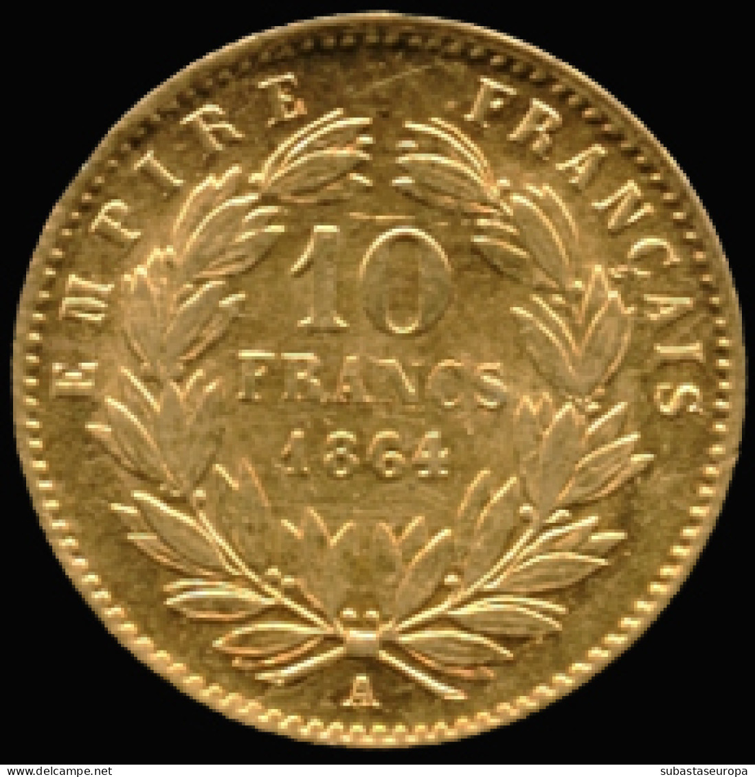 Lote Compuesto Por Una Moneda 10 Francos Oro De Francia, 26 Monedas Imitación Oro 50 Pesos Mexicanos (sin Valor ), Y Bol - Other & Unclassified