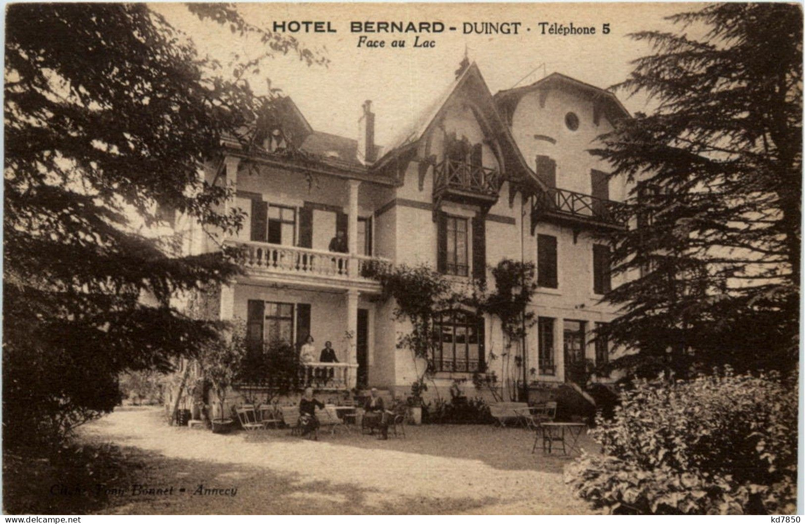 Duingt - Hotel Bernard - Autres & Non Classés