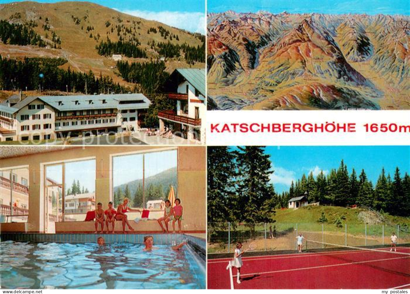 73785868 Rennweg Katschberg Alpenhotel Katschberghoehe Hallenbad Tennisplatz Pan - Autres & Non Classés