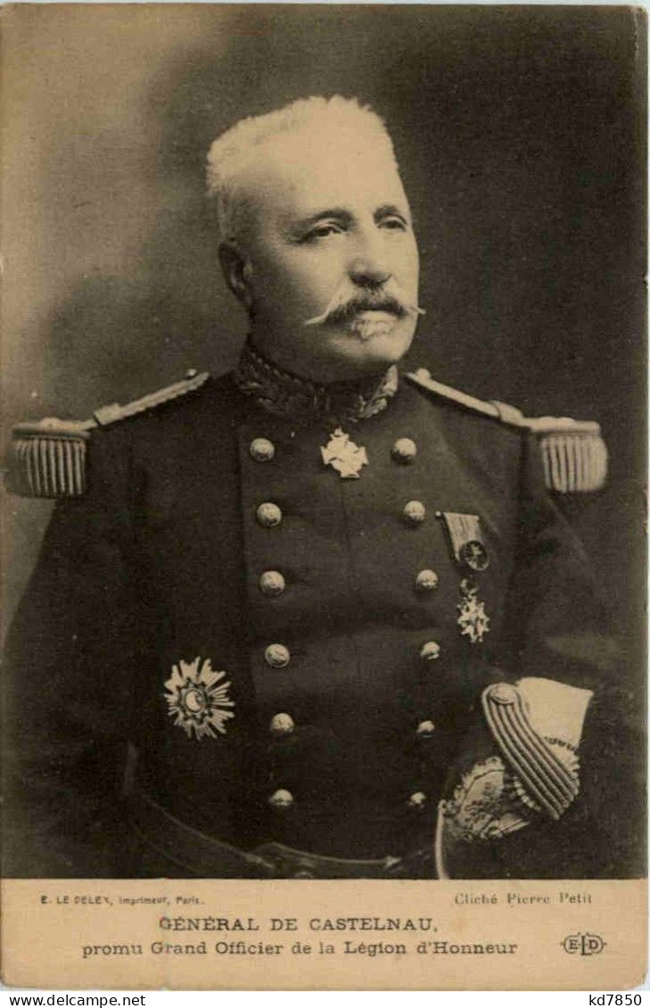 General De Castelnau - Politieke En Militaire Mannen