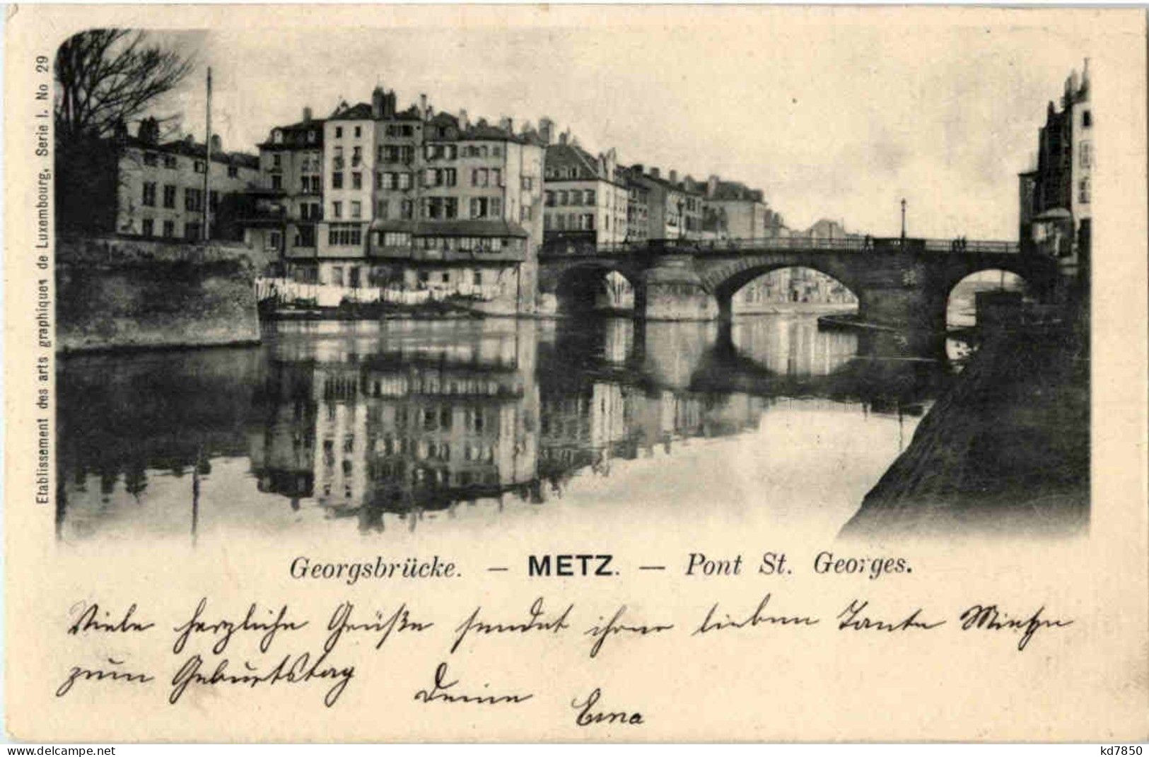 Metz - Georgsbrücke - Metz