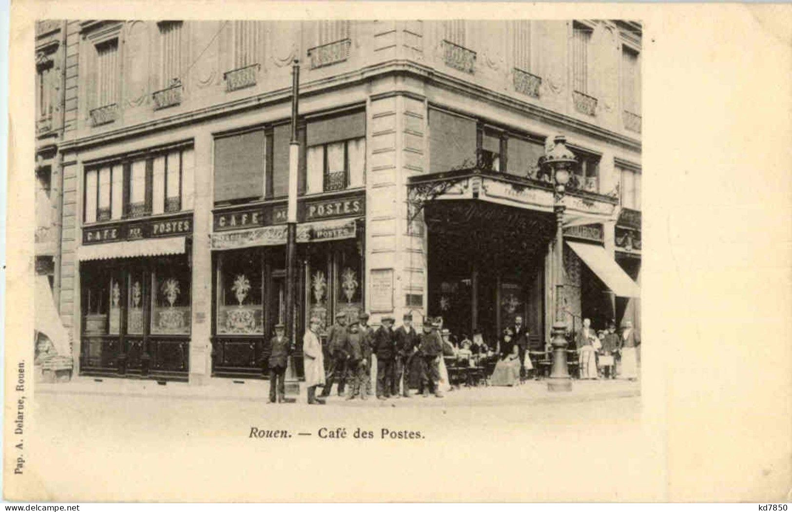 Rouen - Cafe Des Postes - Rouen