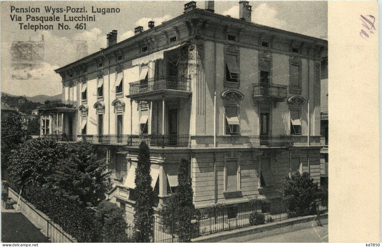 Lugano - Pension Wyss - Lugano