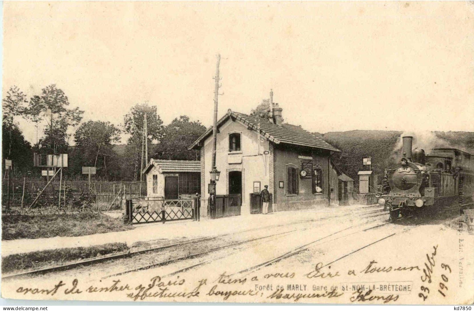 Foret De Marly- Gare St. Nom La Bretagne - Other & Unclassified