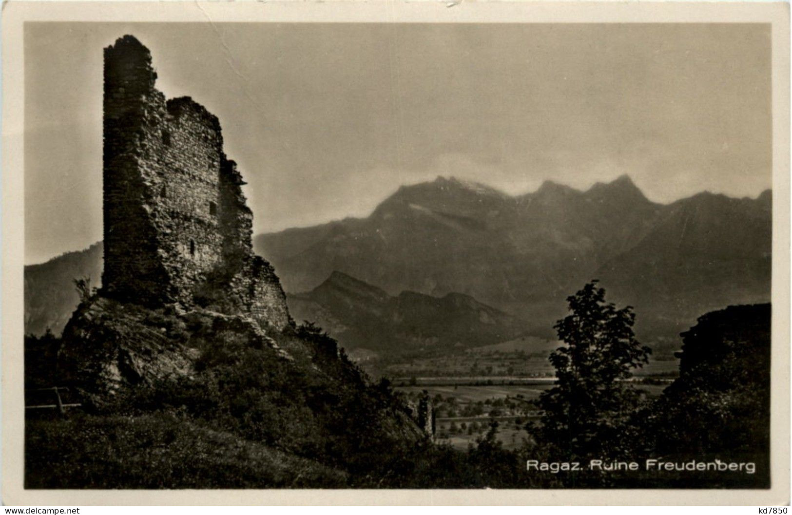 Ragaz - Ruine Freudenberg - Bad Ragaz