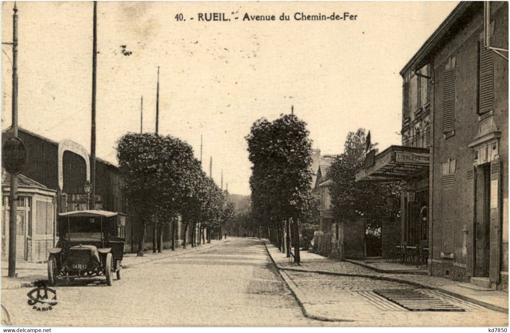 Rueil - Avenue Du Chemin De Fer - Automobile - Rueil Malmaison