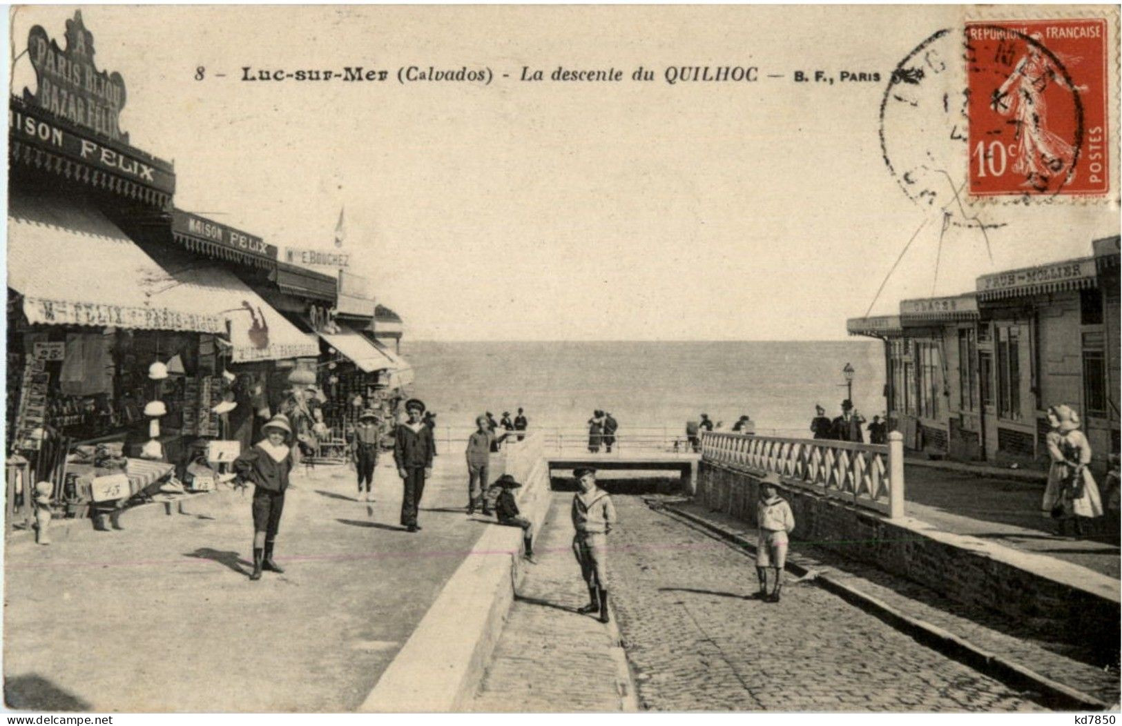 Luc Sur Mer - La Descente Du Quilhoc - Luc Sur Mer