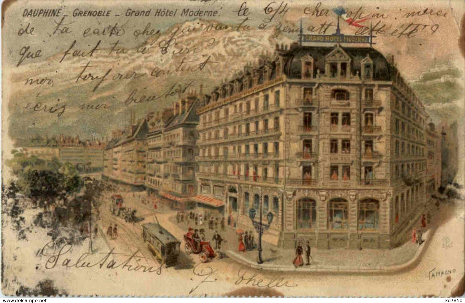 Grenoble - Grand Hotel Moderne - Grenoble