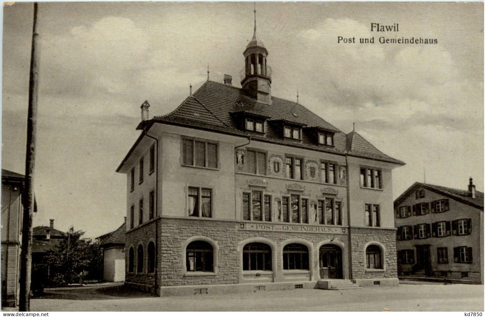 Flawil - Post Und Gemeindehaus - Flawil