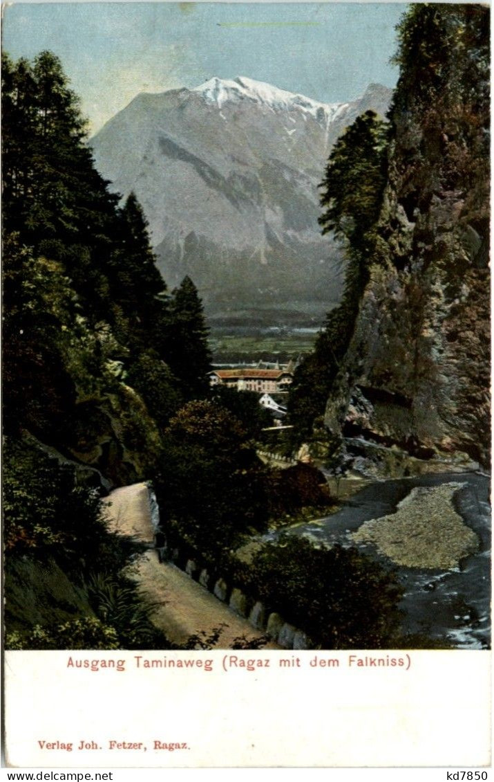 Ragaz - Ausgang Taminaweg - Bad Ragaz