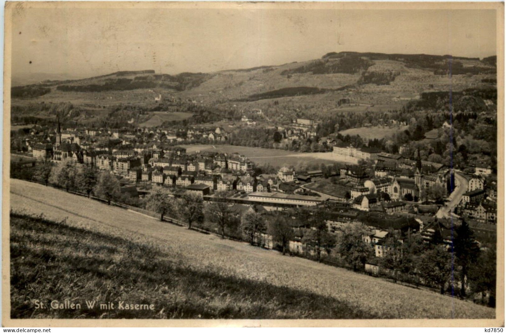 St. Gallen W Mit Kaserne - Sankt Gallen