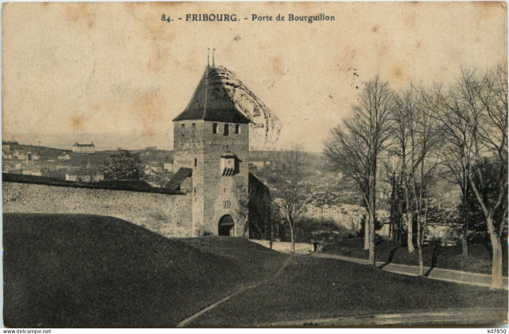 Fribourg - Porte De Bourguillon - Fribourg