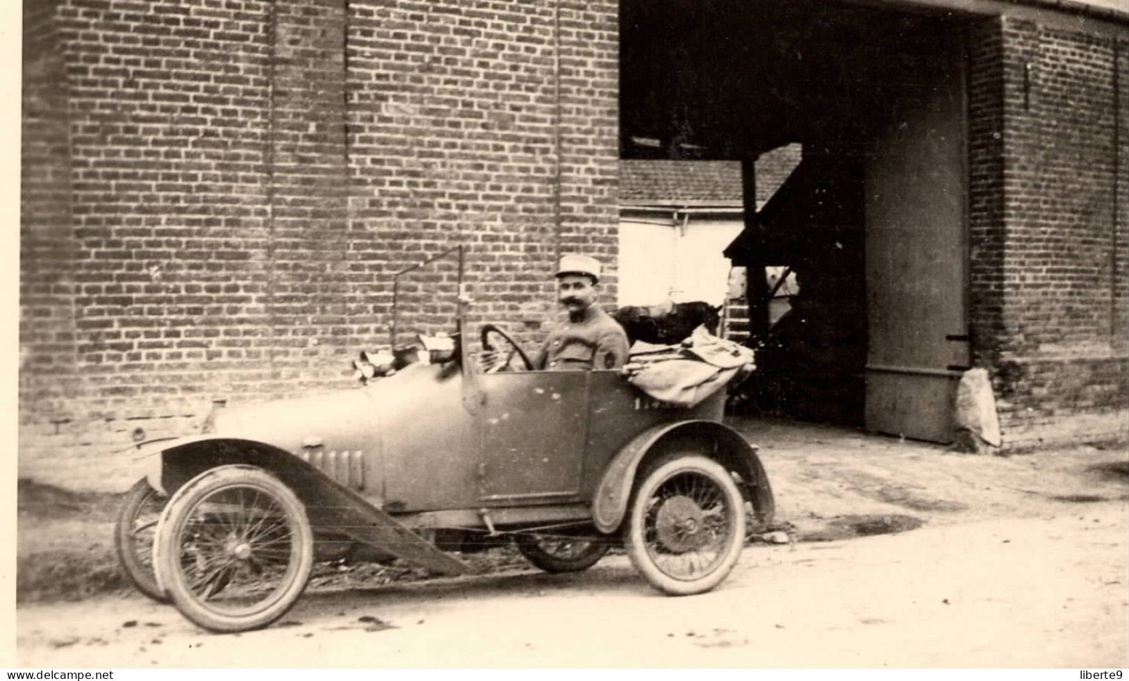 Automobile BB Peugeot Bébé 1916 Type BT1 Pte  Photo 40 X 62mmsans Marge - Cars