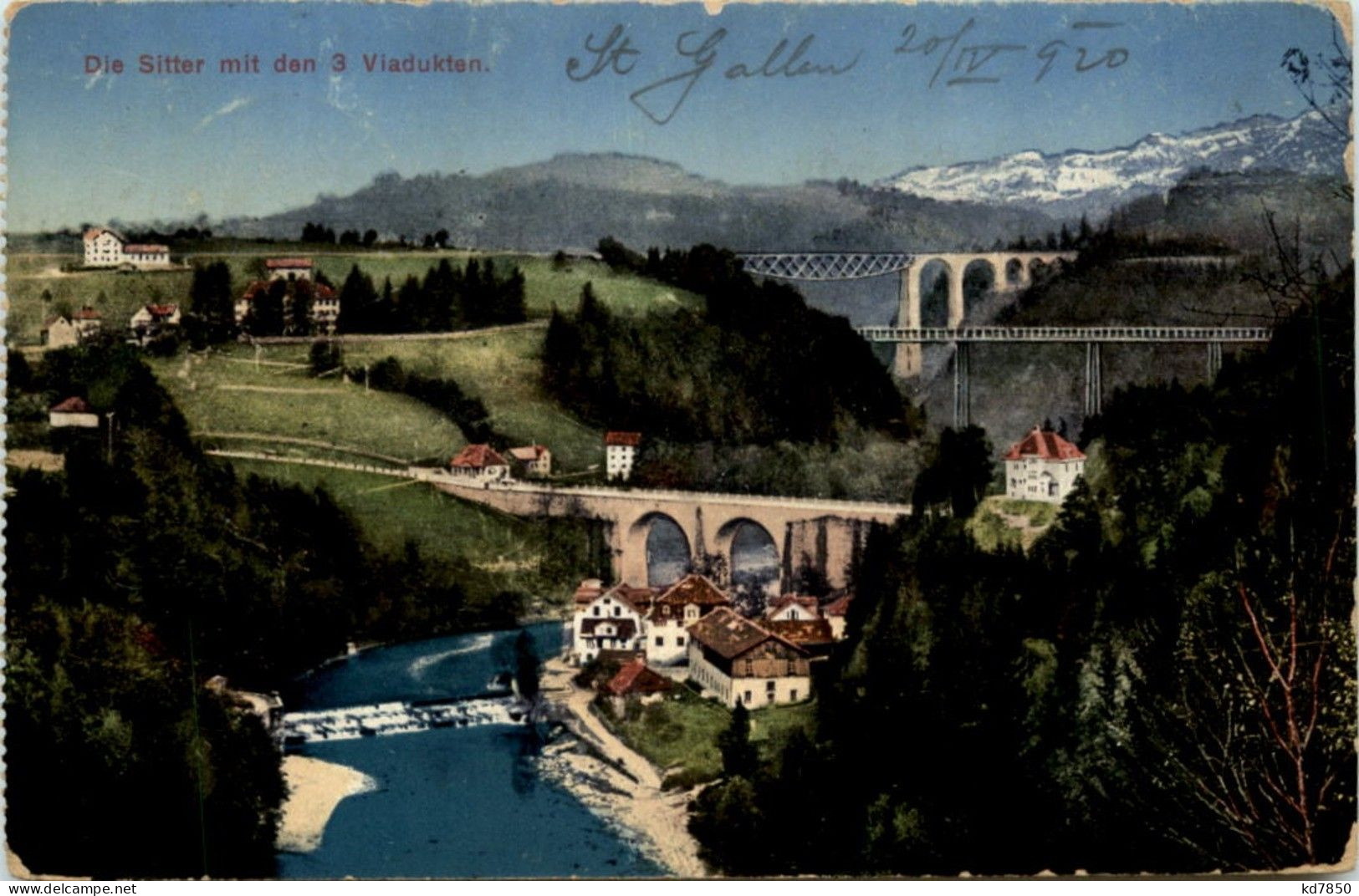 Sitterbrücken Bei St. Gallen - Sankt Gallen