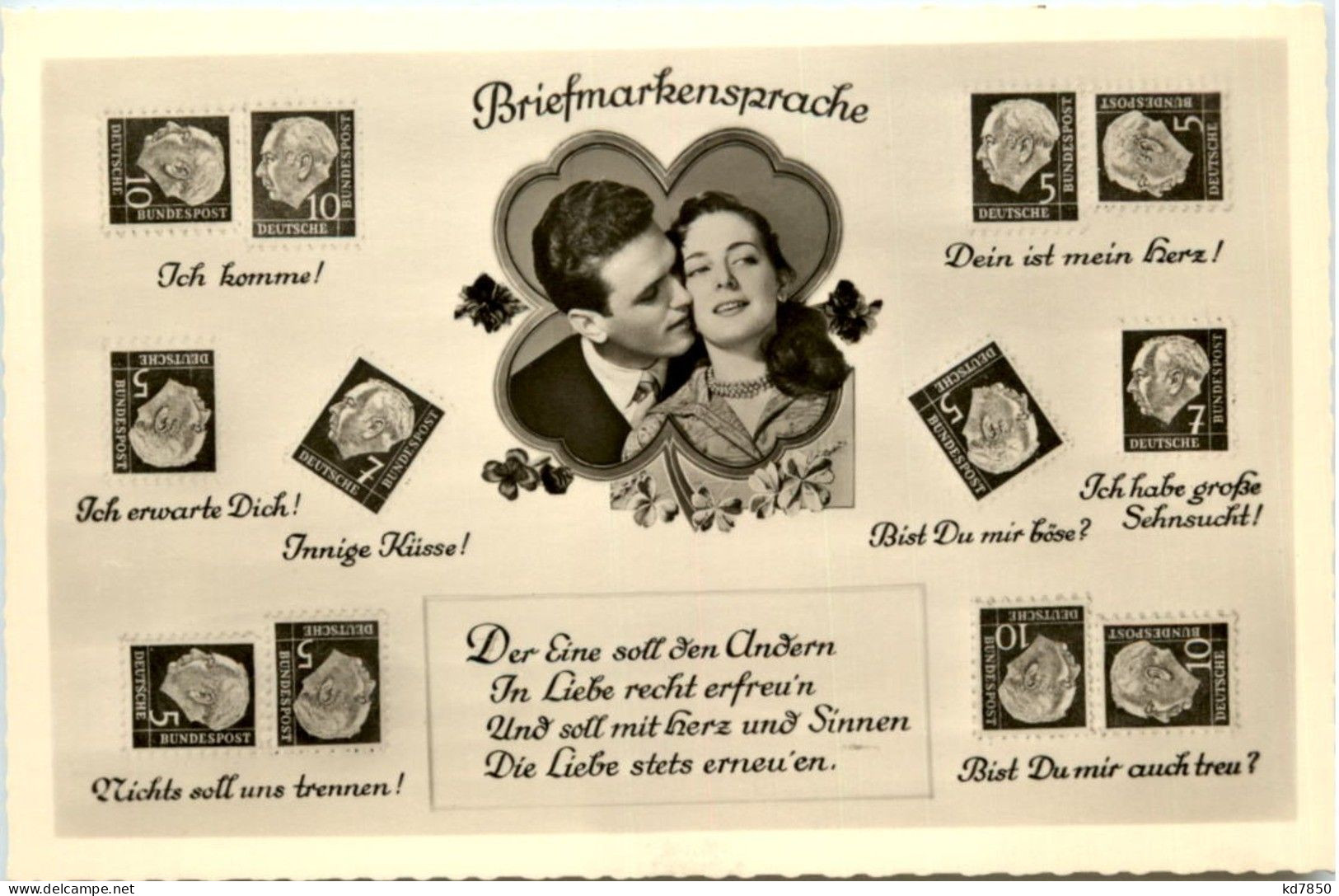 Briefmarken Sprache - Timbres (représentations)